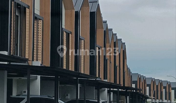 Termurah Rumah Baru Attic Mahakam Jgc 3 Lantai Siap Huni bisa KPR Free PPN