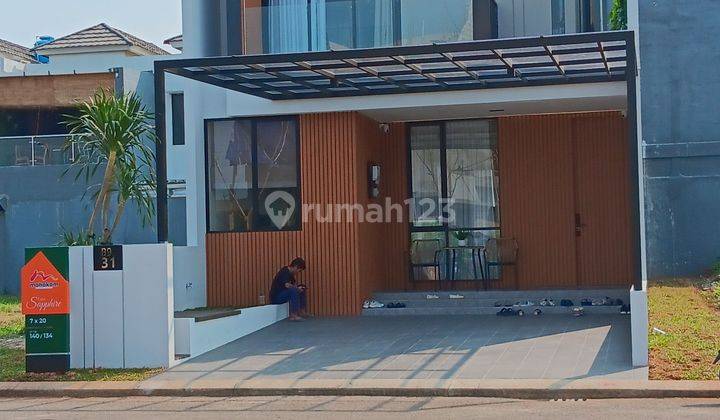 Rumah Resort Jgc Sapphire 2 Lantai Bonus Pool 7x20 Mahakam Jakarta Garden City Cukup Bayar 30 Juta Lanjut Kpr Bebas Banjir 2