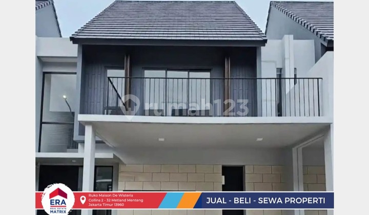 Rumah Luas Mewah Cluster Wisteria Metland Menteng