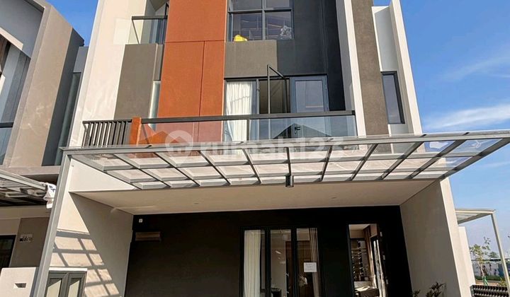 New House Navara Cluster Harapan Indah 3 Floors Ready to Occupy Free VAT Eligible for KPR 1