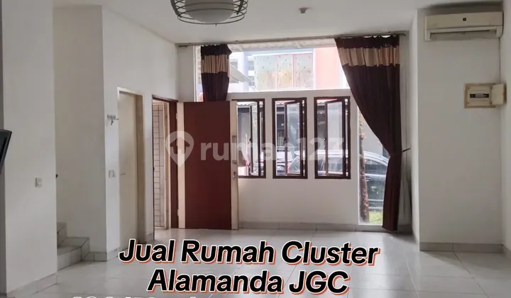Rumah Lebar 8 Cluster Alamanda Jgc Jual Cepat Bisa Kpr