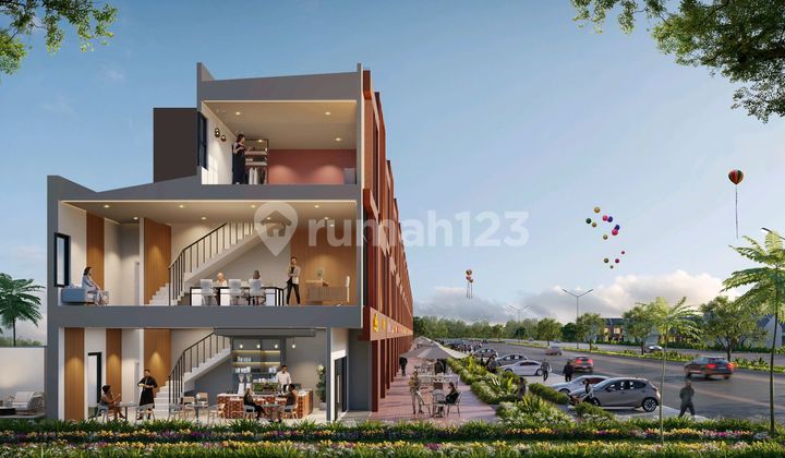 Ruko Baru Americano 5X20 Metland Menteng Cakung 3 Lantai bisa KPR