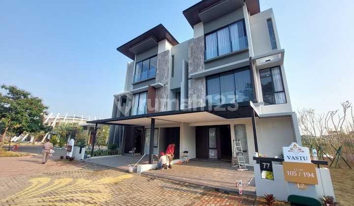 Rumah Jgc 4 Kamar Cluster Termewah Area Depan Jakarta Garden City Bebas Banjir Club House Nuansa Bali Lantai Marmer Bebas Banjir Cakung Jakarta Timur