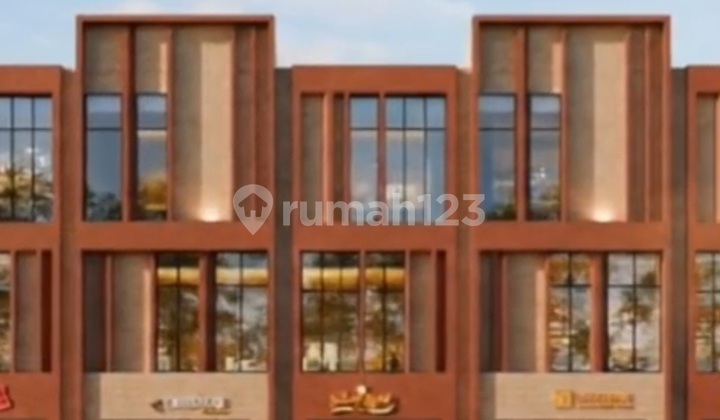 Bonus 5 Ac Ruko Baru 3 Lantai Americano Metland Menteng Parkiran Luas bisa KPR Free PPN