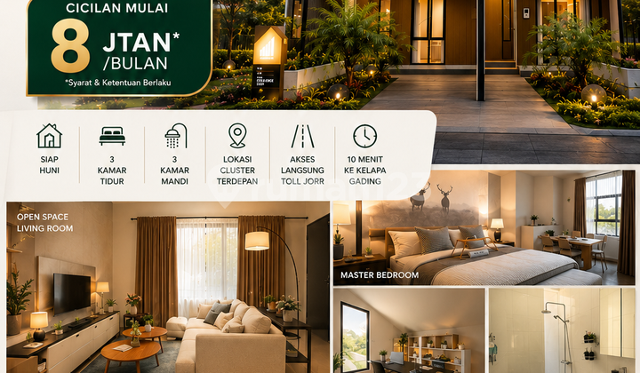 Promo Rumah Siap Huni Essence Jgc Yarra Laseine Zebrina Alamanda Free PPN bisa KPR Promo Rumah Siap Huni Essence Jgc Yarra Laseine Zebrina Alamanda Free PPN bisa KPR