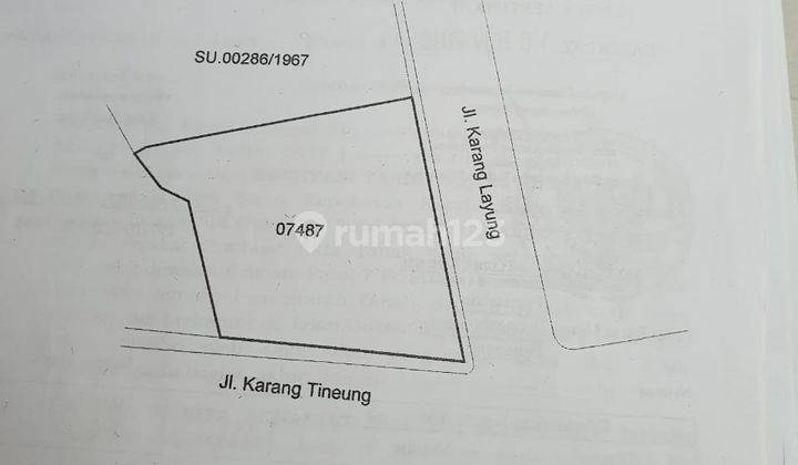 Rumah Tua Hitung Tanah Saja di Karang Layung Cipedes Bandung 2