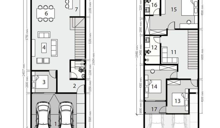 Rumah Baru Open Space Layout di Setraduta Lestari Bandung 2