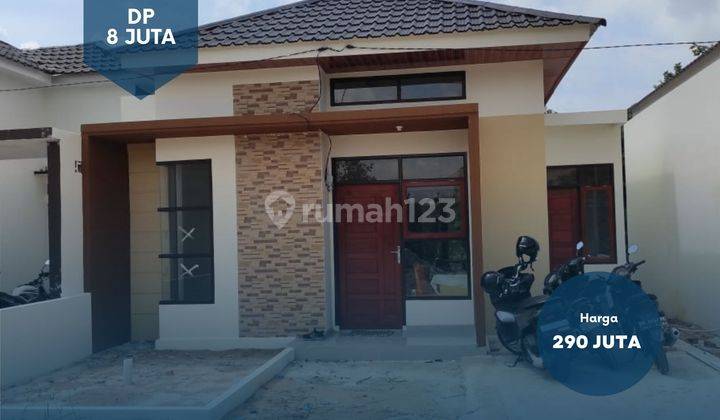  Rumah Dekat Kampus Unri Panam , DP 8 juta 1
