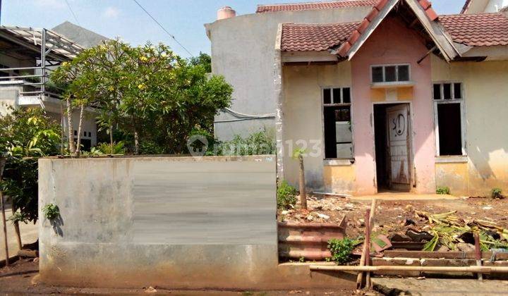 Cepat 2 Unit Rumah Tua Hitung Tanah di Krukut Depok Dalam Komplek 1