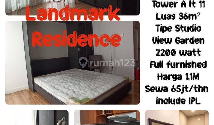 Apartemen Landmark Residence Furnished Bagus 1