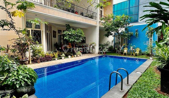 Rumah Harga Menarik Private Pool Strategis Dikebayoran Baru Jakarta Selatan 1