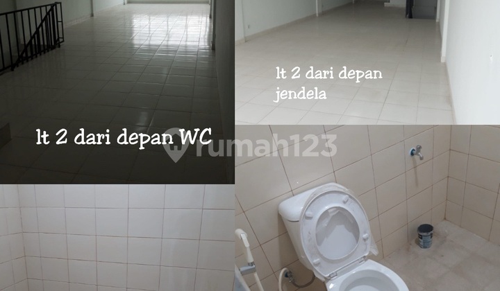 For Rent: 4-story shop house on Let Jen Suprapto, 4.5M wide, minimum 2-year lease.