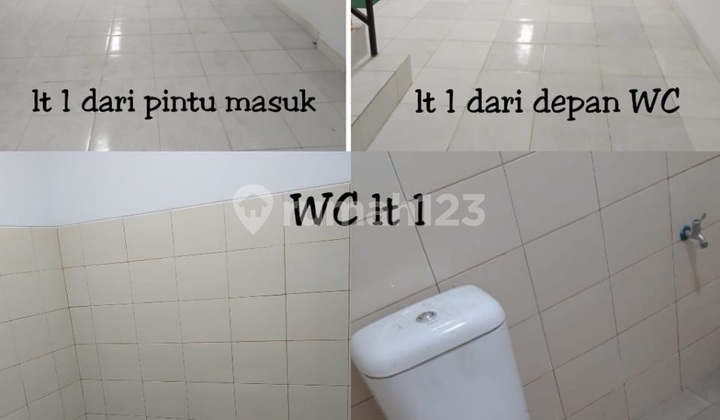 Disewakan Ruko di Let Jen Suprapto 4Lt Lebar 4.5M Min 2Th