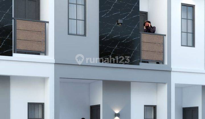 Rumah 2 Lantai Shm Baru Akses Motor Di Condet 1