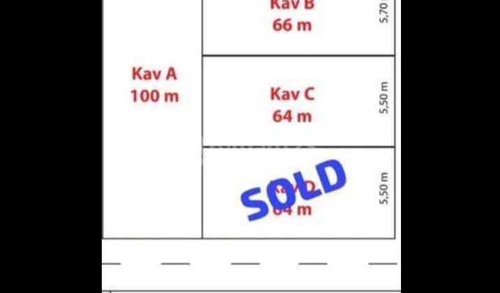 Kavling Tanah 64 M² Shm Di Condet 1