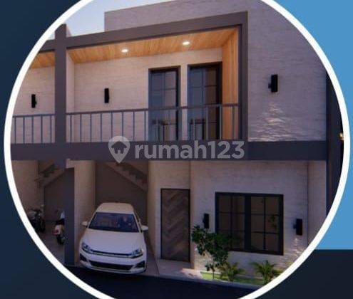 Hanya 7 Unit Rumah Baru  2 Lantai Dlm Cluster Condet 2