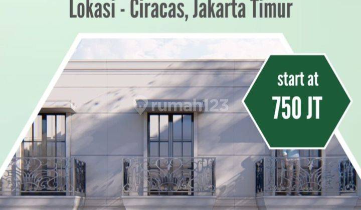 Dijual Rumah Baru Bagus 2lti Akses Mobildi Ciracas 1