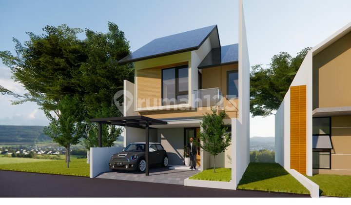 Cluster Baru 2 Lantai Spek Bata Merah Dkt Galaxy Bekasi 2