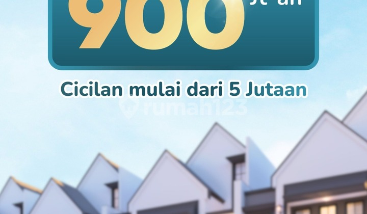 Rumah Elegan 2 Lantai Harga 900 Jutaan di Cluster Noera Compact Modern dengan Sisa Lahan Luas