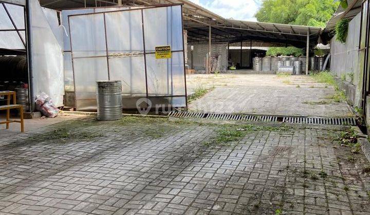 Tanah siap pakai ex bengkel/gudang di bsd serpong 2