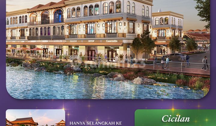 Rukan Lau Pa Sat. Lokasi super strategis selangkah ke Taman Doa Akita, di PIK 2