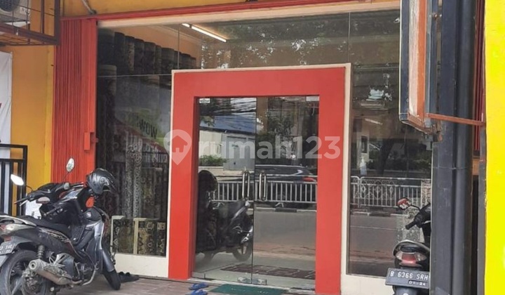 Jual Ruko 2 Tingkat, Cocok Untuk Usaha, Strategis Berada Di Jalan Utama, Bebas Banjir, Tebet, Jaksel