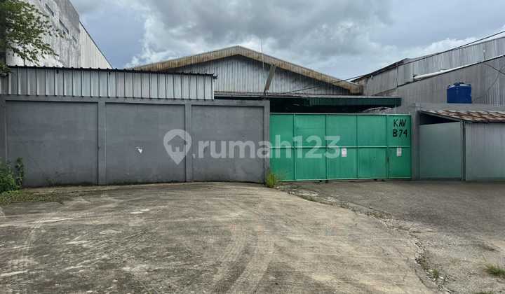 Warehouse with 40ft Access for Rent in Tigaraksa Tangerang Warehouse Area
