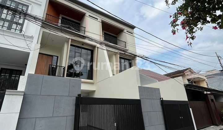 For Sale New 3-Story House in Tomang, West Jakarta Near Padel Court, Tennis & Bank 2