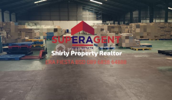 Disewakan Gudang Industri Luas 2070 M Akses 40ft Di Jatake Tangerang