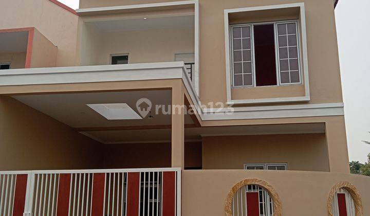 Dijual Cepat Rumah Baru Hoek Siap Huni 2 Lantai di Cluster Cattleya Banjar Wijaya 2