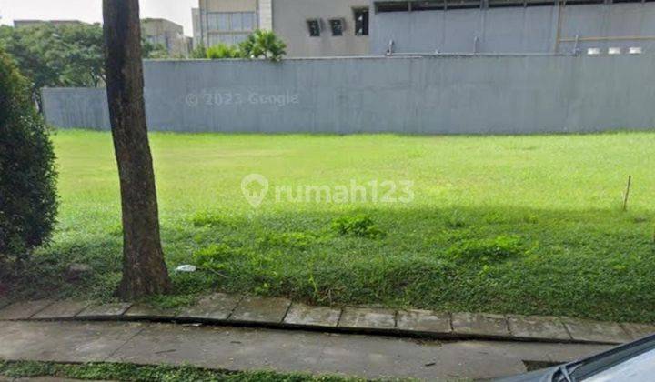 DISEWAKAN LAHAN KOMERSIL 2500M2 HADAP UTARA TIMUR DEKAT SEKOLAH NANYANG DI BSD 1