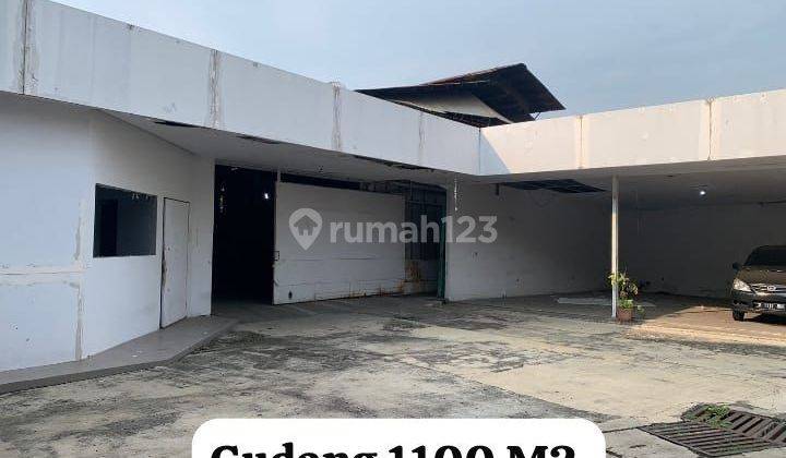 DISEWAKAN CEPAT GUDANG SIAP PAKAI LUAS 1000M2 DI JALAN RAYA DAAN MOGOT TANGERANG 1