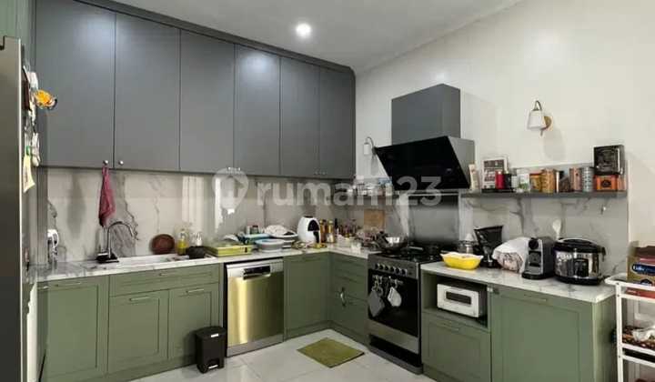 Dijual Cepat Rumah Semi Furnished Di Jl Utama Cluster Volta Scientia Gading Serpong 2
