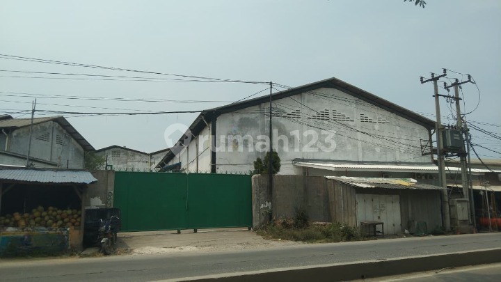 For Immediate Rent: Ready-to-Use Warehouse, Flood-Free, Beside Kosambi Dadap Main Road, Tangerang