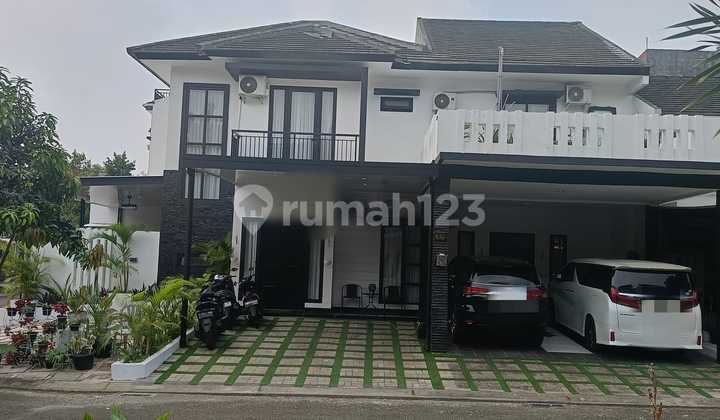 Dijual Rumah Hoek Semi Furnish 2 Lantai Di Kencana Loka Bsd