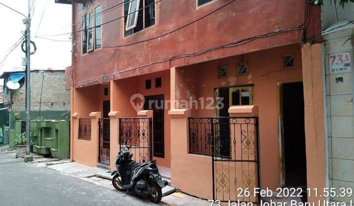 For Sale Kost,Rumah, Kontrakan di Johar 2 Lantai SHM Bagus 2