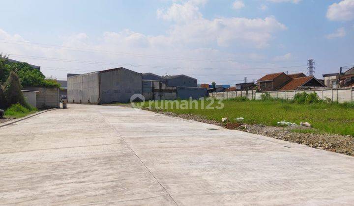 Tanah untuk Gudang lebar 16 m di Kopo Bizpark 2