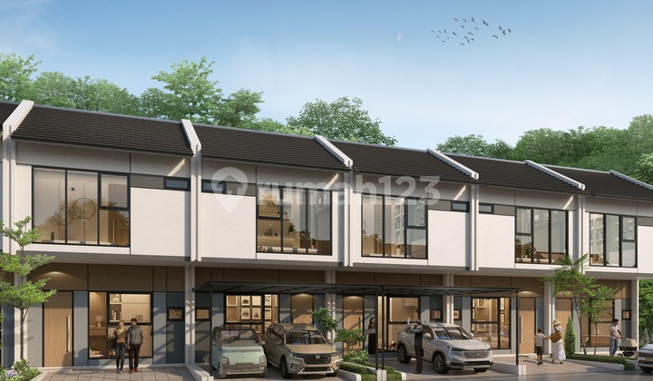 Jual Rumah 2 Lantai Cluster Florence Village Di Jakarta Mulai 973 Jutaan Lokasi Strategis Di JGC, Cakung