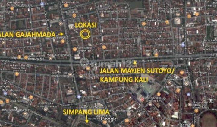 Dijual Cepat Tanah Dengan Luas 519 M2 Sudah SHM Di Jalan Kenanga, Brumbungan, Semarang Tengah 028 2