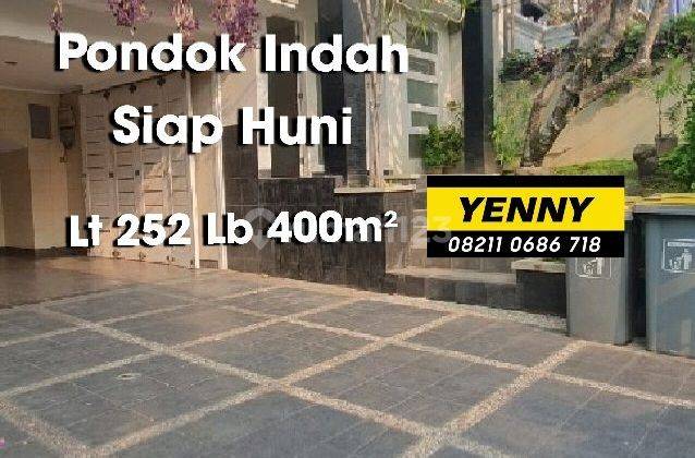 Pondok Indah Rumah Siap Huni Jalan Lebar 1