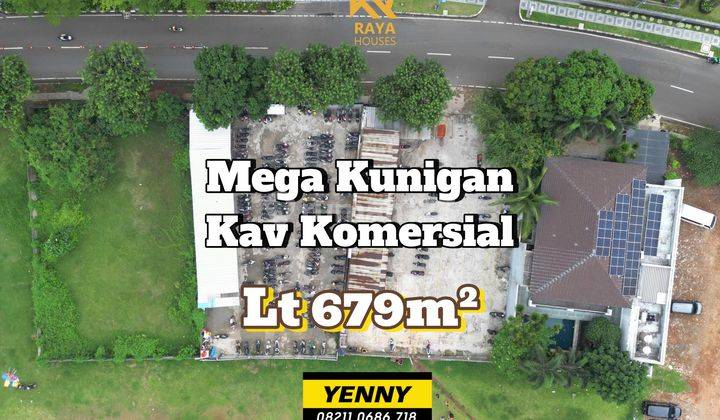 DiJual MEGA KUNINGAN Kavling Komersial Izin K1 1