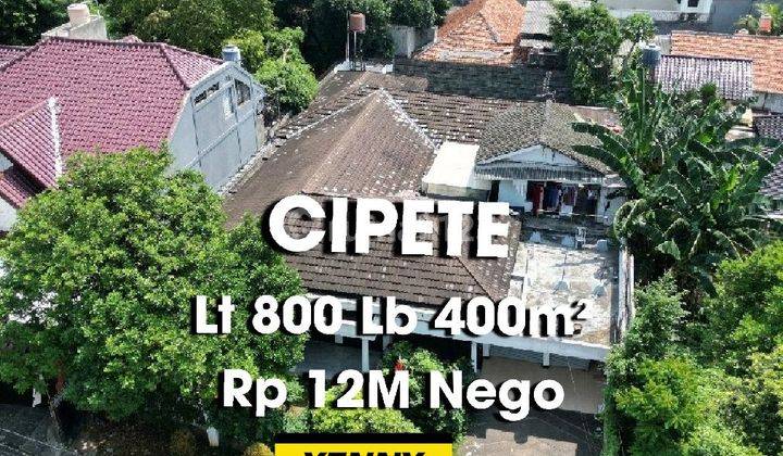 Jalan MpR cipete Rumah Murah Hitung Tanah Dekat Mrt 1