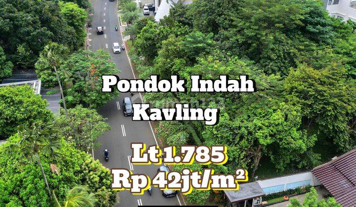 Dijual Pondok Indah Kavling Sekolah Duta Bebas Banjir 1