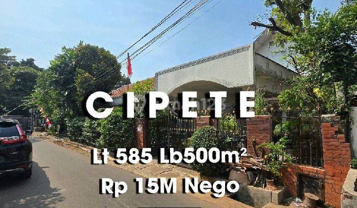 Di Jual Rumah Cipete Jakarta Selatan 1