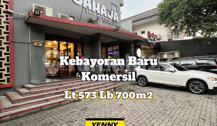 Di Jual Kebayoran Baru Komersial Area Kyai Maja 1