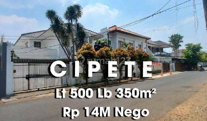 Dijual Mpr Cipete Jakarta Selatan Rumah Siap Huni 1