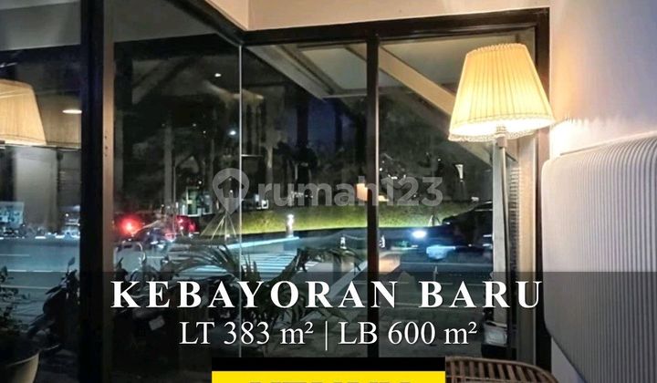 Dijual Komersial Area Kebayoran Baru Dekat Pakubuwono Jakarta Selatan