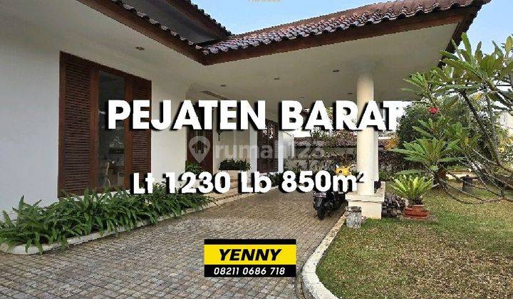 Dijual Pejaten Barat Kemang Rumah Siap Huni 1