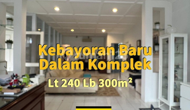 Rumah Gandaria Siap Huni Dalam Komplek Jakarta Selatan