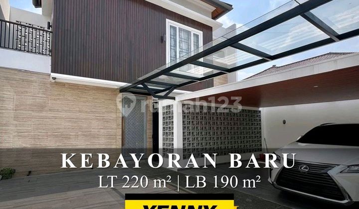 Dijual Rumah Siap Huni Kebayoran Baru Jakarta Selatan